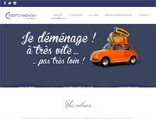 Tablet Screenshot of crepchignon.com
